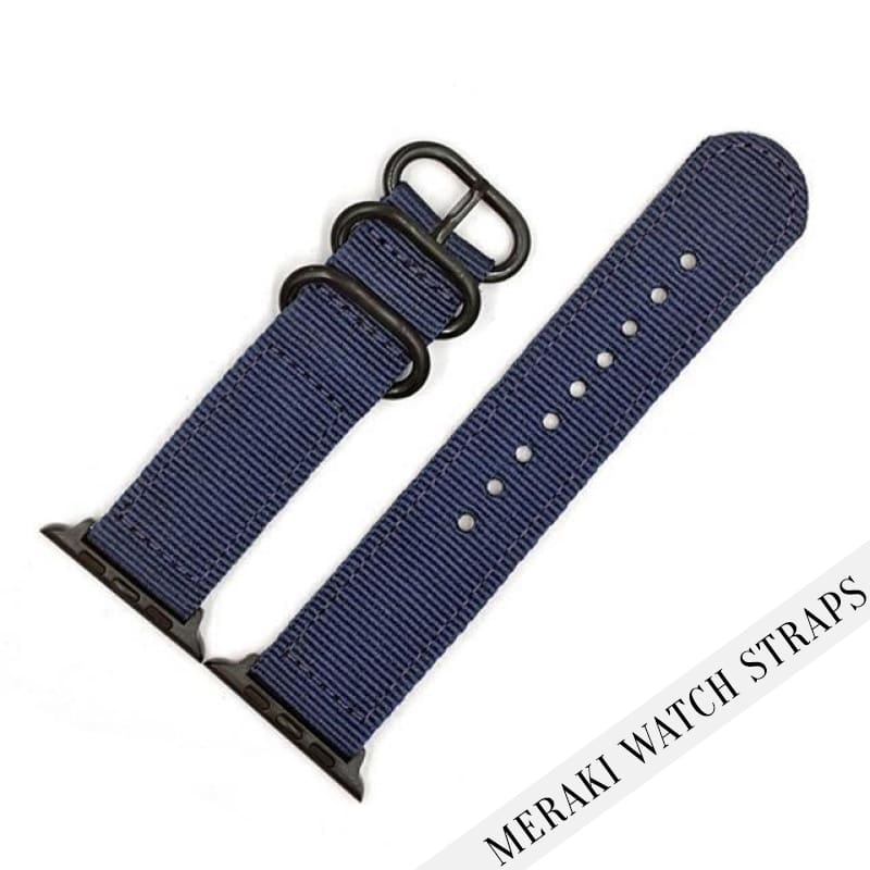 Navy - 38Mm Apple Watch Strap