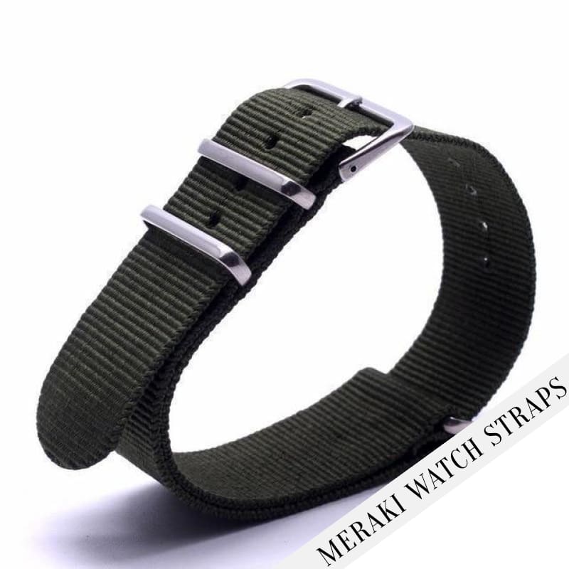 Olive - 20Mm Nato Watch Strap