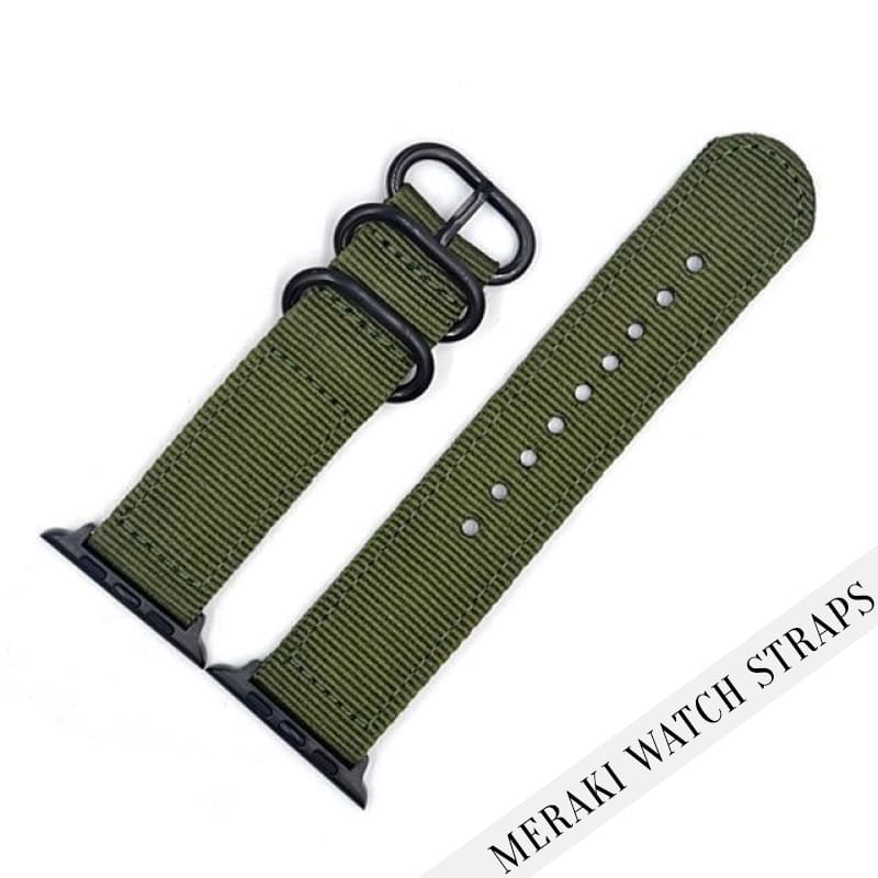 Olive - 38Mm Apple Watch Strap