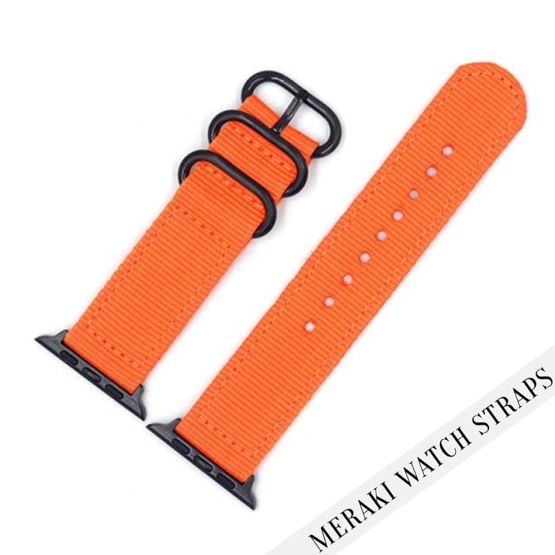 Orange - 38Mm Apple Watch Strap