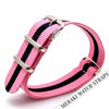 Pink & Black - 20Mm Nato Watch Strap