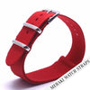 Red - 22Mm Nato Watch Strap