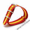 Red & Yellow - 18Mm Nato Watch Strap