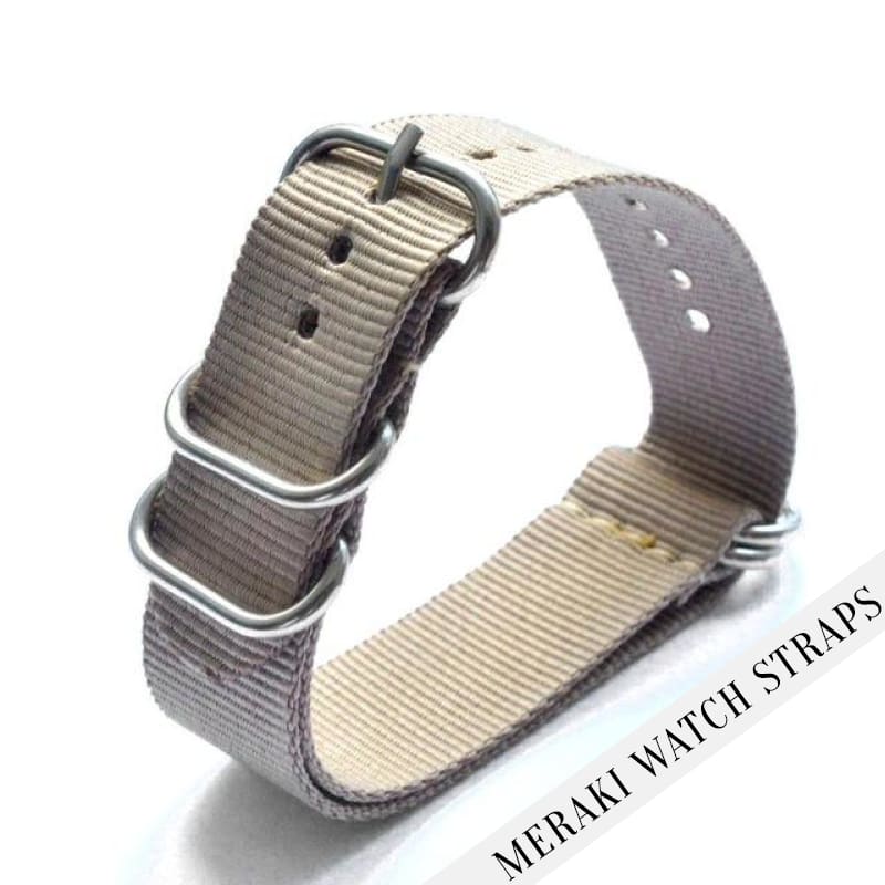 Tan - 18Mm Zulu Watch Strap